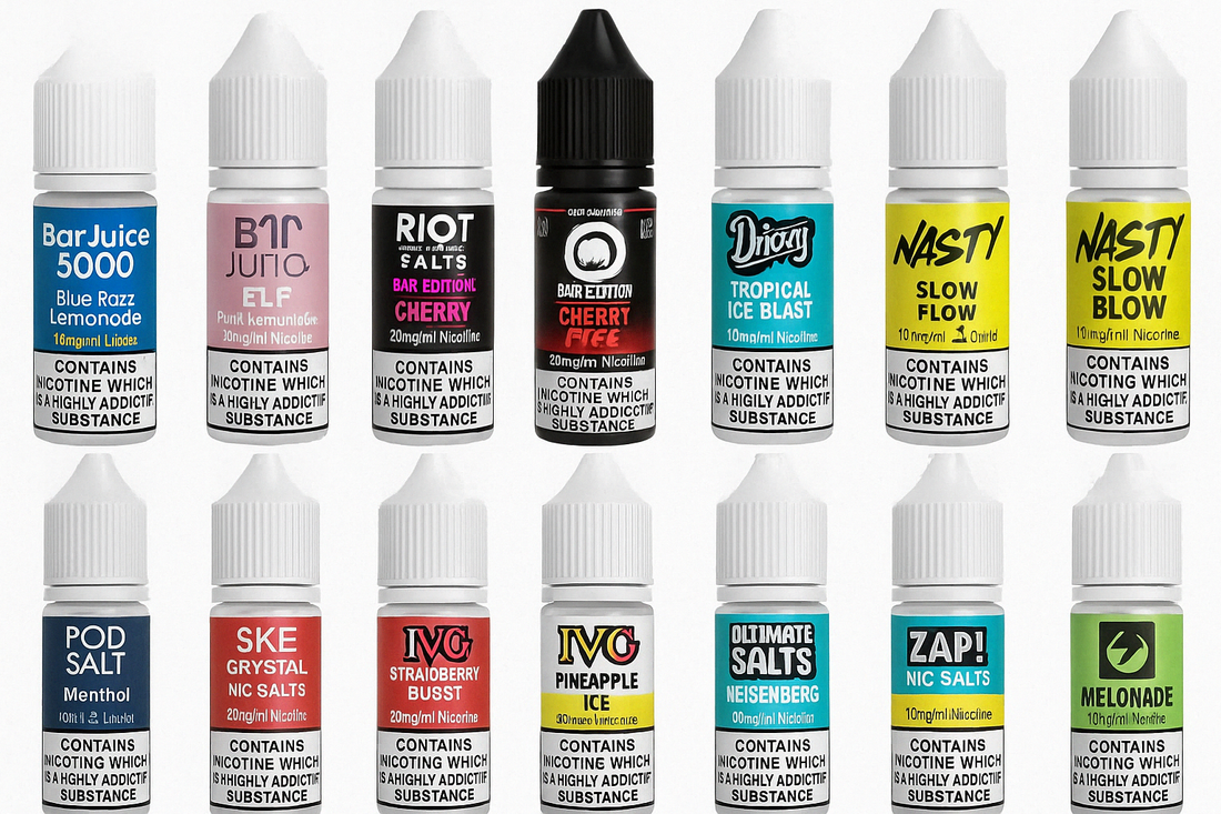 Top 10 Nicotine Salts in the UK (2025)