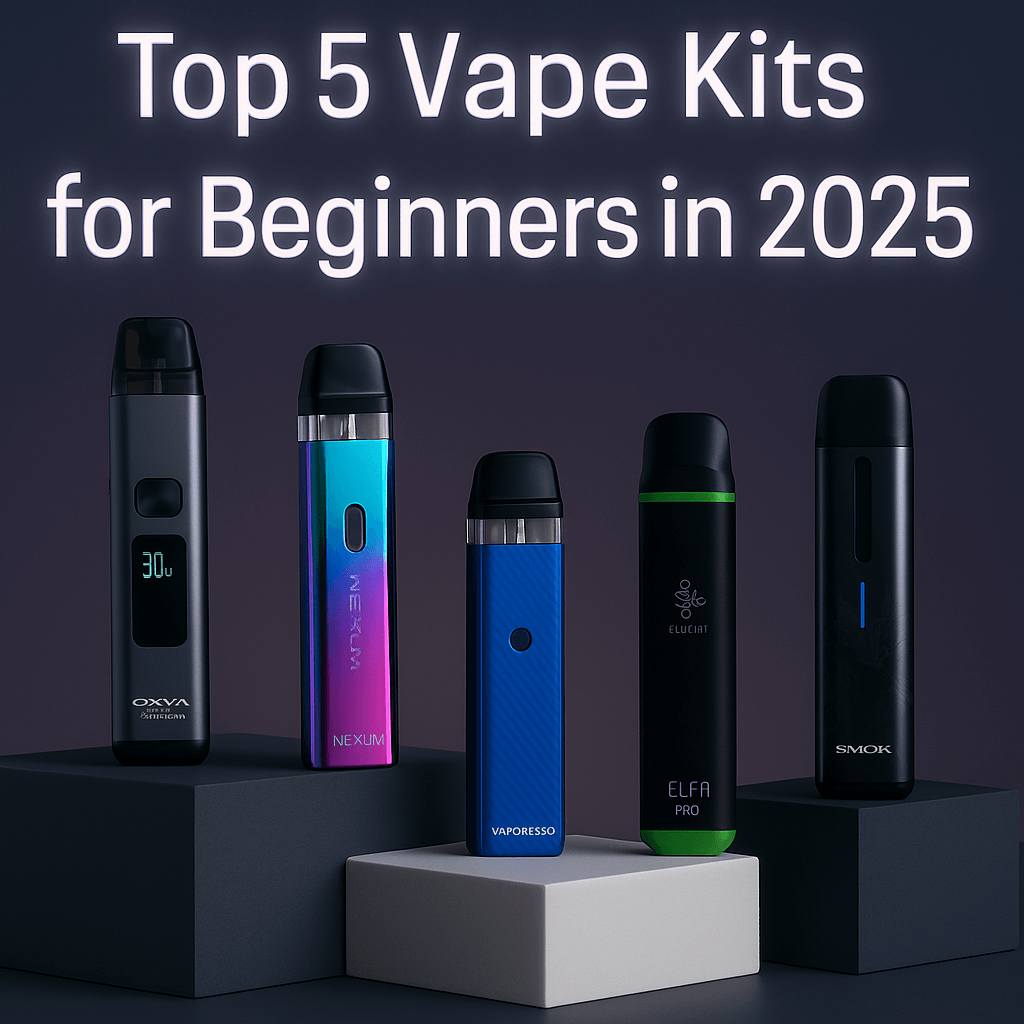 Top 5 Vape Kits for Beginners in 2025