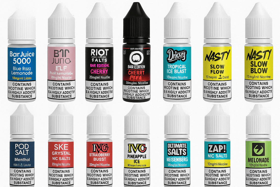 Top 10 Nicotine Salts in the UK (2025)