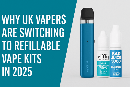 Why UK Vapers Are Switching to Refillable Vape Kits in 2025