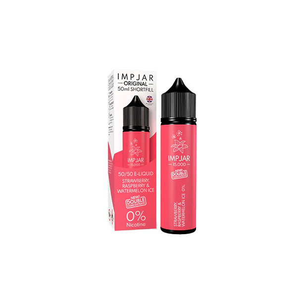E-Liquids Flavour: Strawberry Raspberry & Watermelon