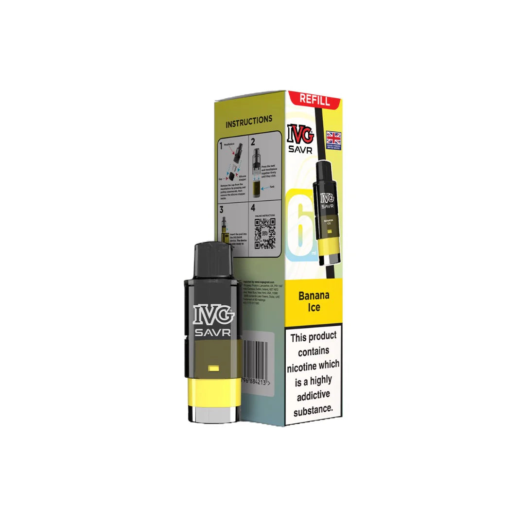 Coils & Pods Flavour: Banana Ice