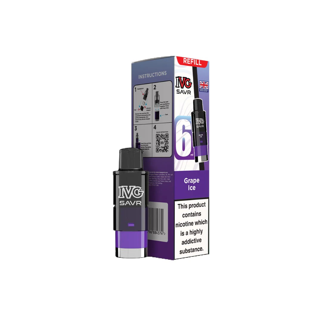 Coils & Pods Flavour: Grape Ice