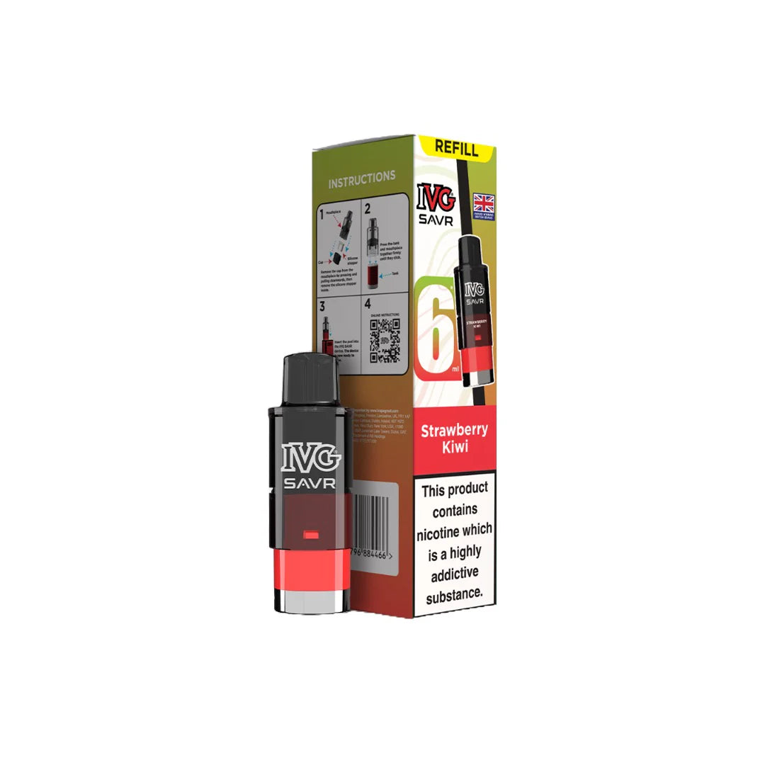 Coils & Pods Flavour: Strawberry Kiwi