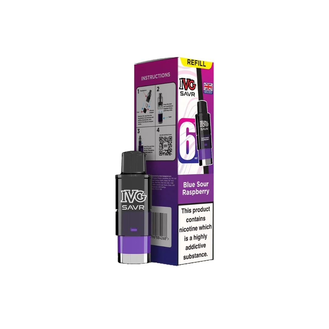 Coils & Pods Flavour: Blue Sour Raspberry