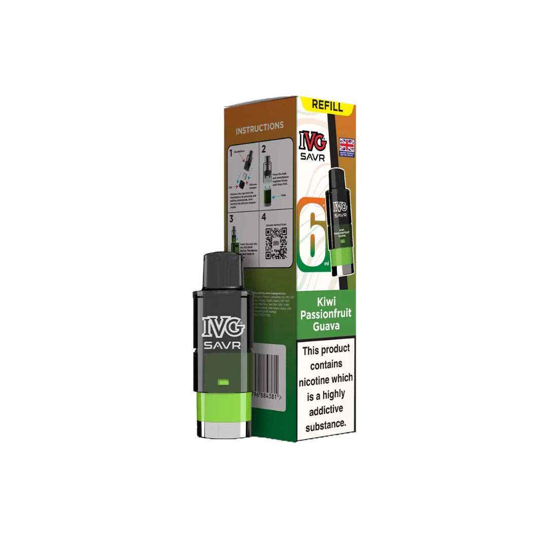 Coils & Pods Flavour: Kiwi Passionfruit Guava