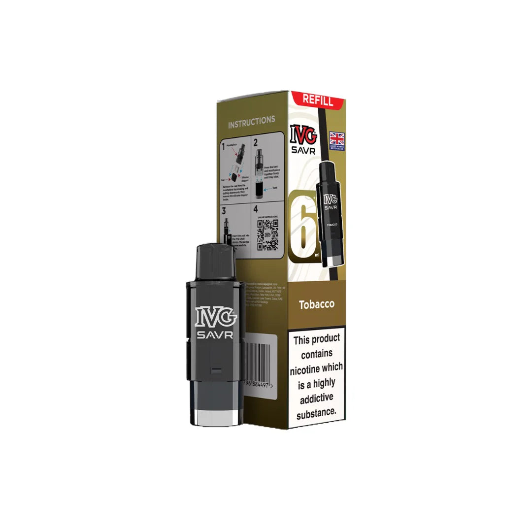 Coils & Pods Flavour: Tobacco