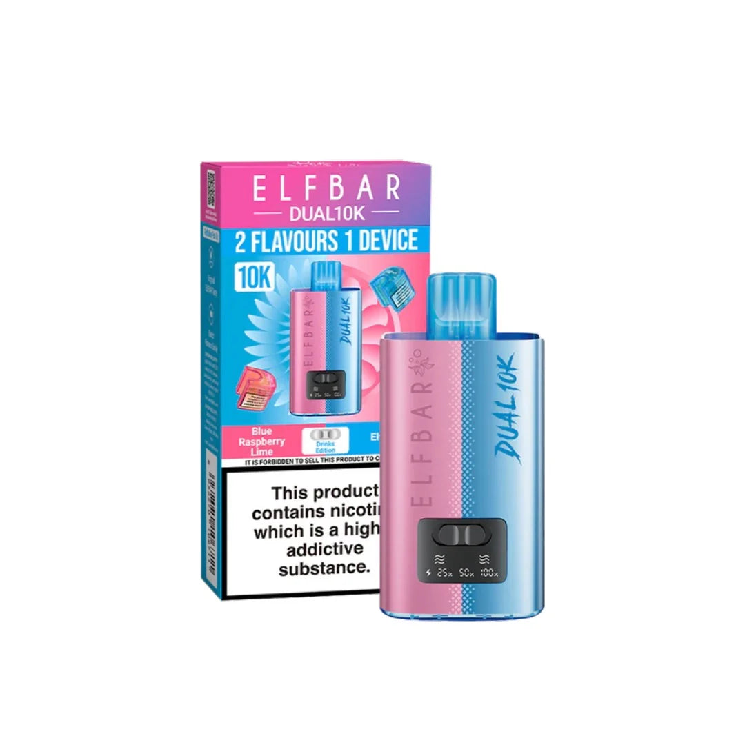 20mg Elf Bar Dual 10K Pod Vape Kit - Flavour: Drinks Edition