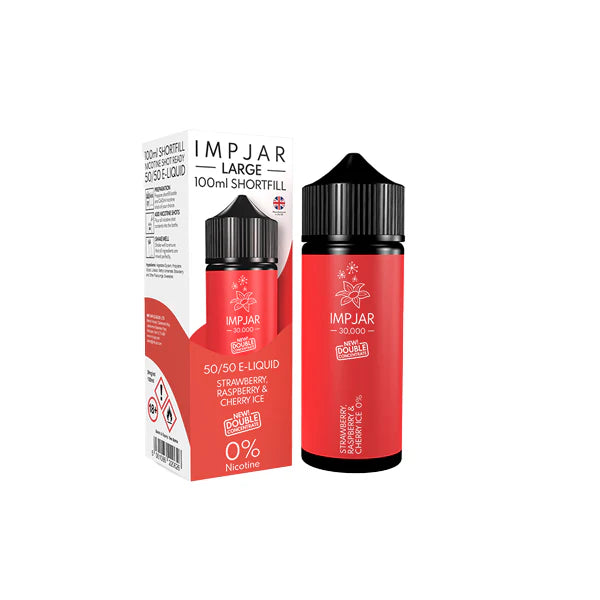 E-Liquids Flavour: Strawberry Raspberry & Cherry