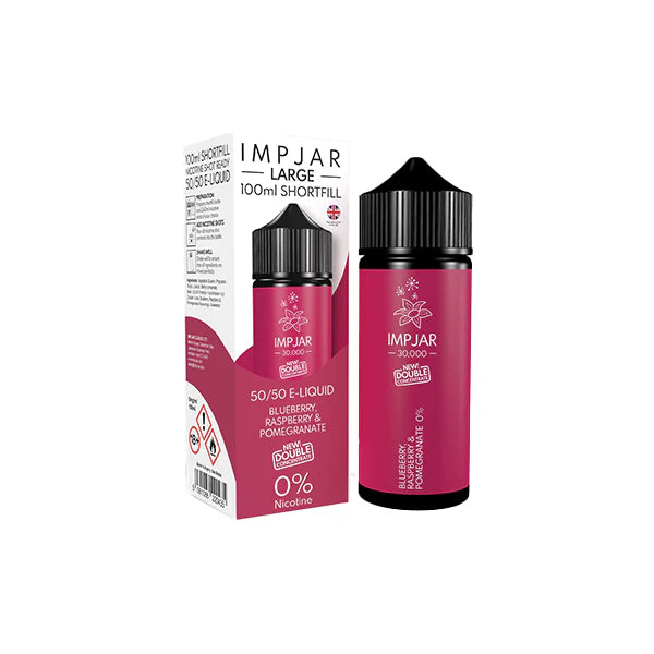 E-Liquids Flavour: Blueberry Raspberry & Pomegranate