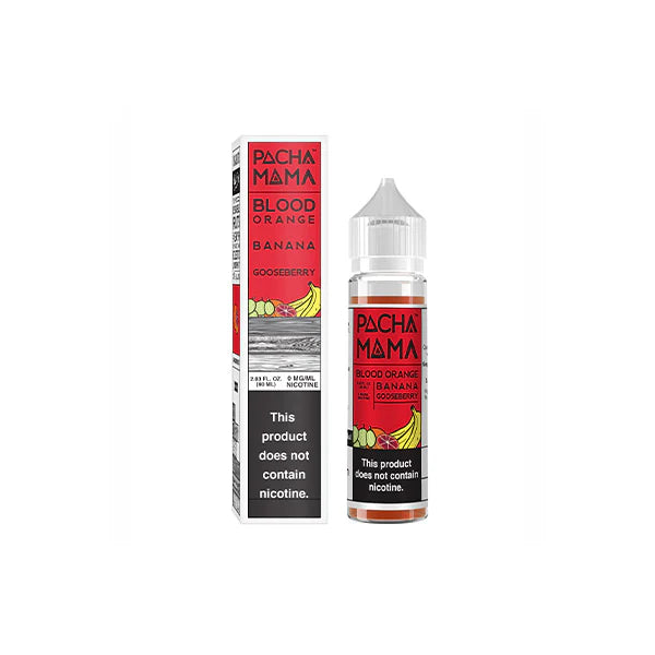 E-Liquids Flavour: Blood Orange Banana Gooseberry