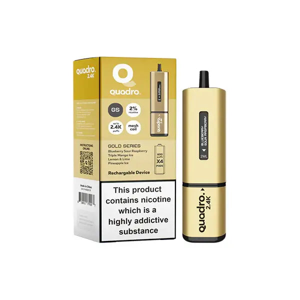 Vape Kits & Pod Systems Color: Gold Series