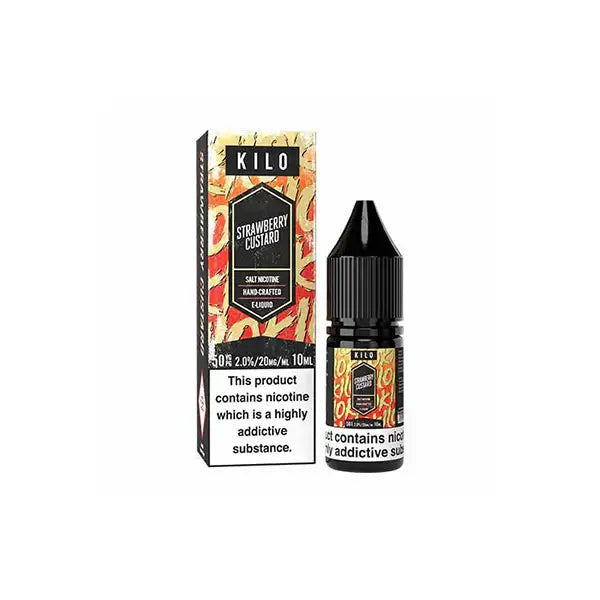 Nic Shots & Salts Flavour: Strawberry Custard