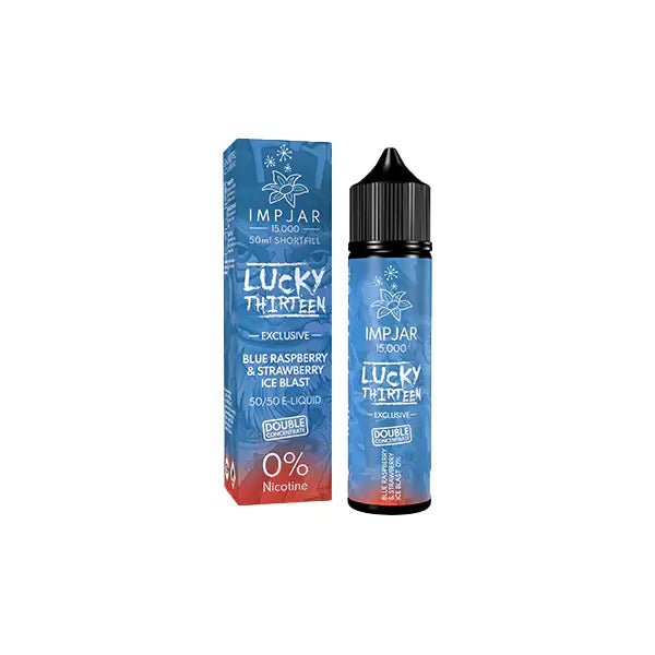 E-Liquids Flavour: Blue Raspberry & Strawberry Ice Blast