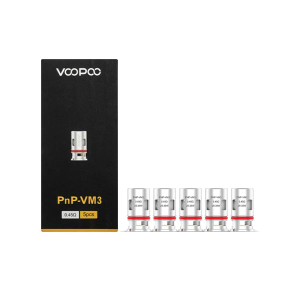 Coils & Pods Resistance: PnP-VM3