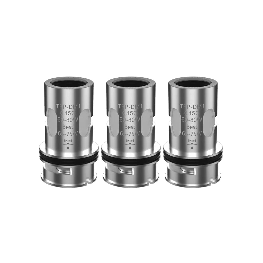Coils & Pods Resistance: DM1 0.15 Ohm