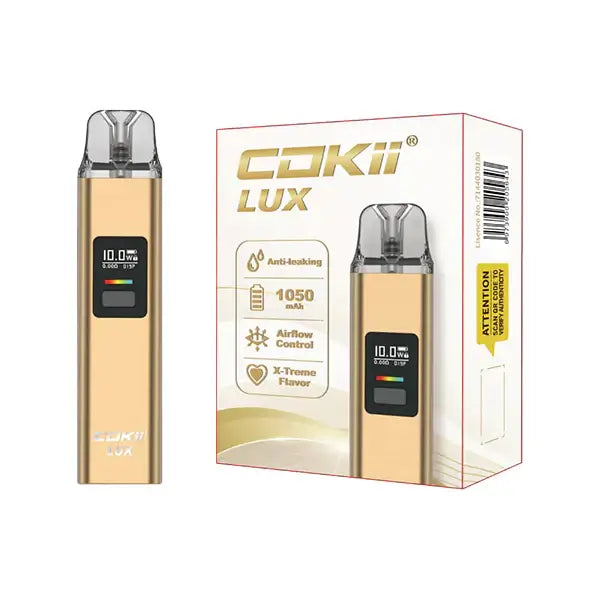 Vape Kits & Pod Systems Color: Gold