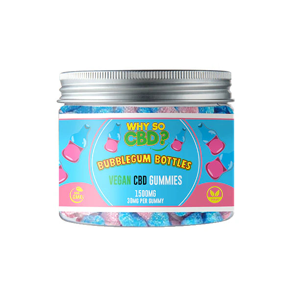 CBD Products Gummies: Bubblegum Bottles