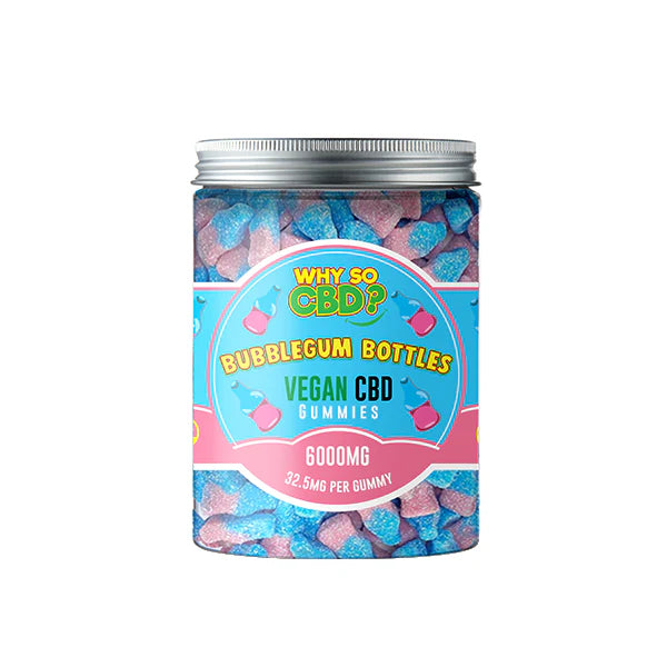 CBD Products Gummies: Bubblegum Bottles