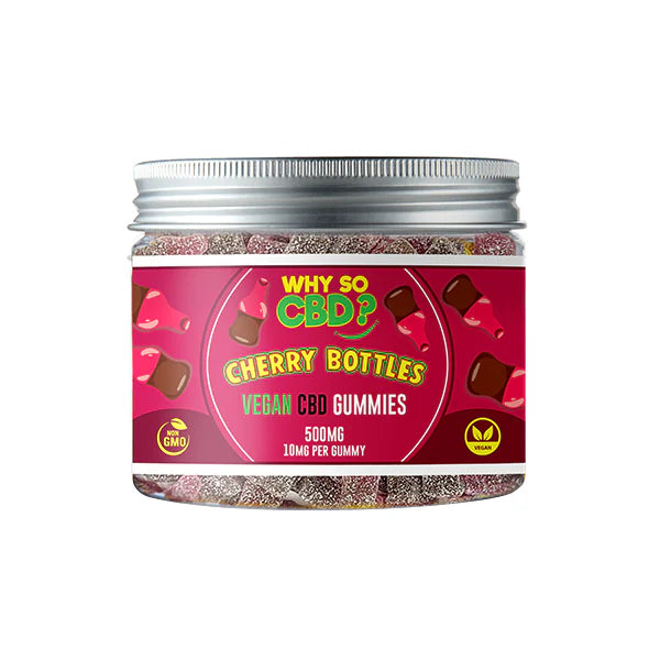 CBD Products Gummies: Cherry Bottles