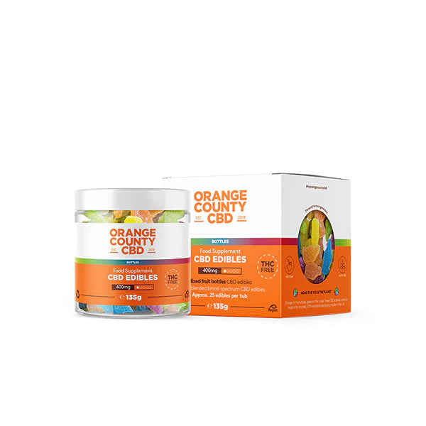 CBD Products Variety: Gummy Bottles