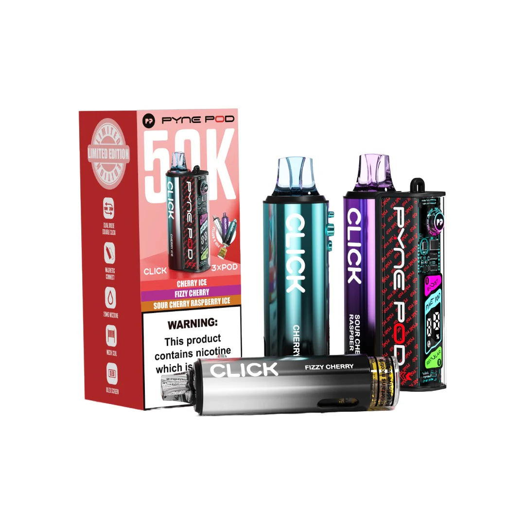 20mg Pyne Pod Click 50K Prefilled Pod Vape Kit